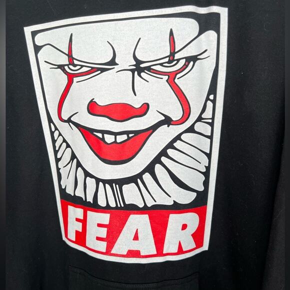 MENS PENNYWISE FEAR STREETWEAR IT HOODIE 3XL - Picture 3 of 4